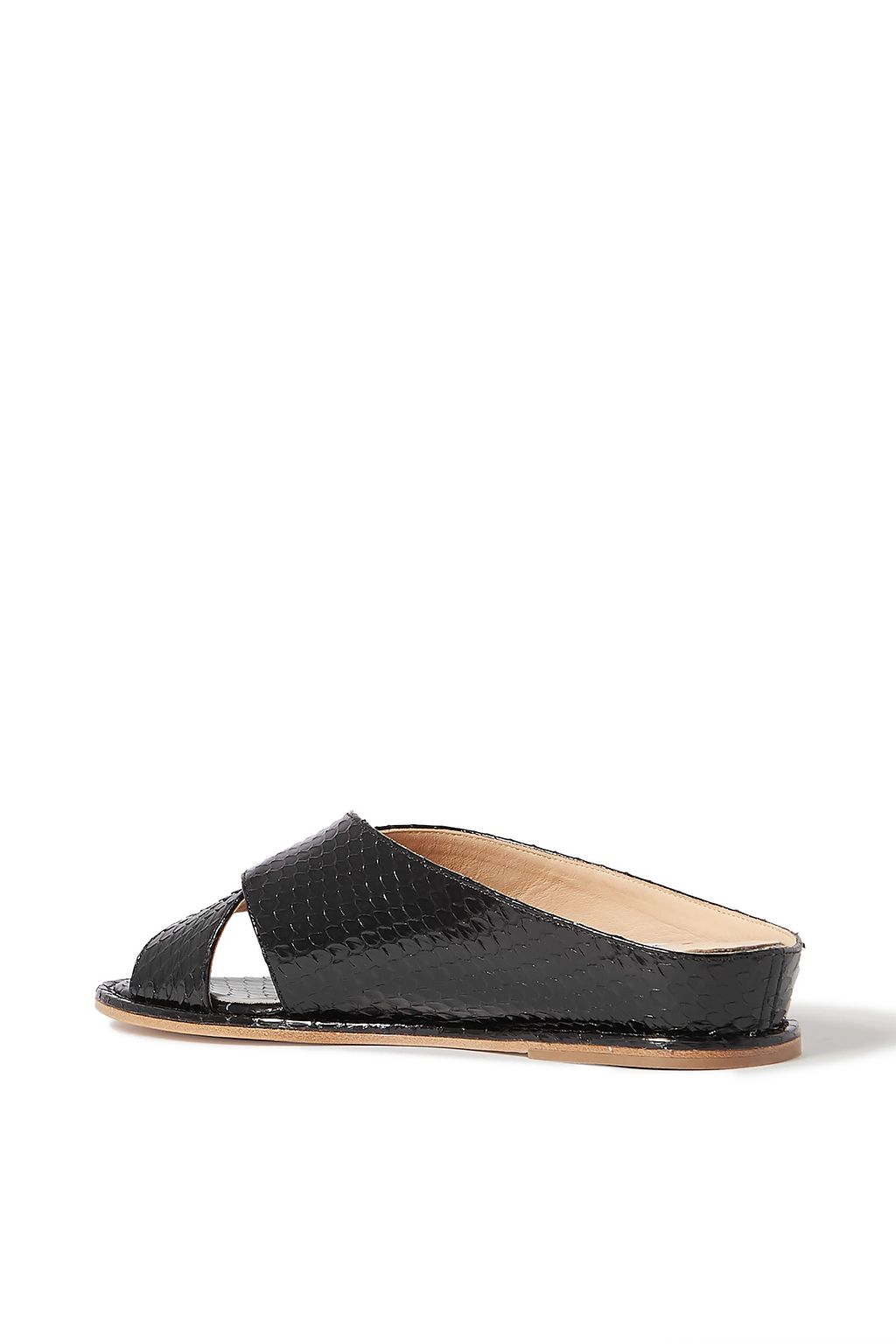 GABRIELA HEARST Ellington elaphe slides