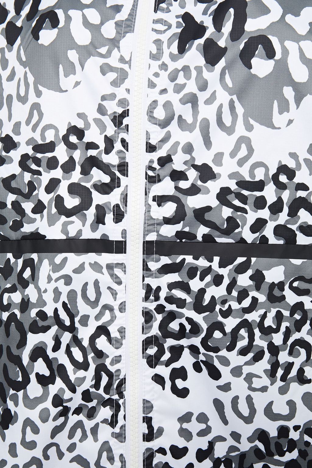 ADIDAS BY STELLA MCCARTNEY Oversized leopard-print shell track jacket