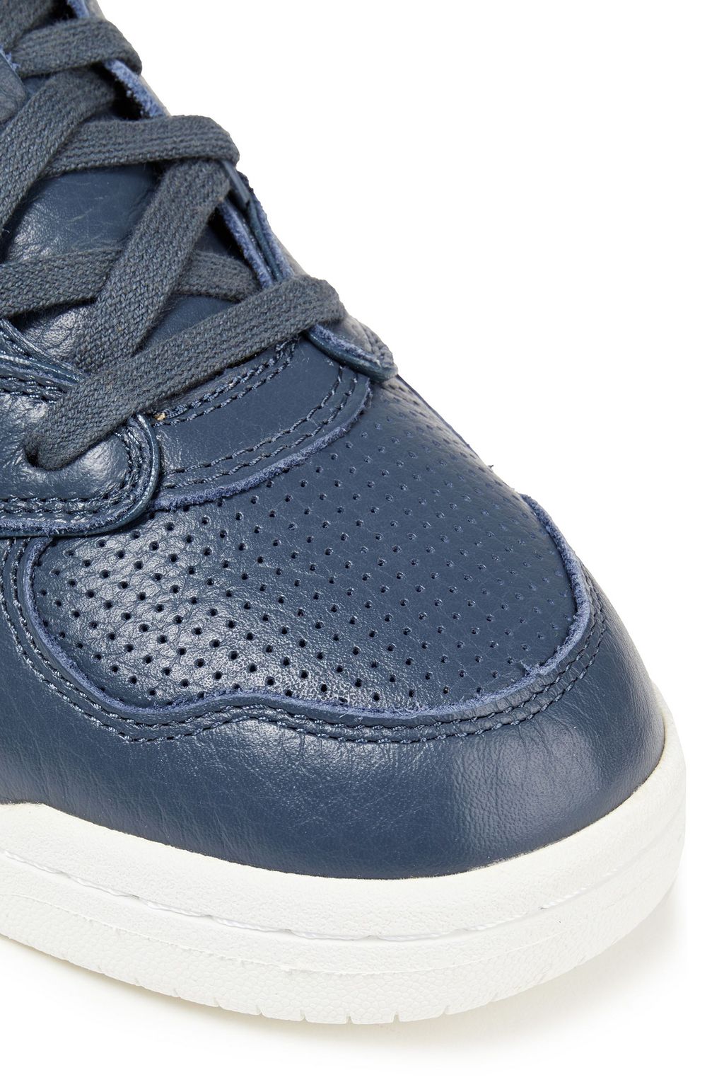 NEW BALANCE Perforated leather sneakers