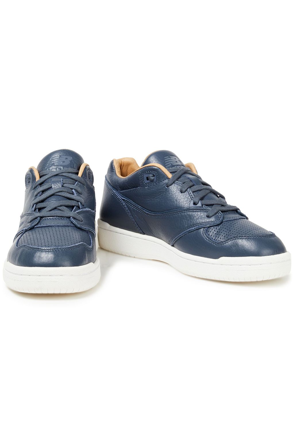 NEW BALANCE Perforated leather sneakers