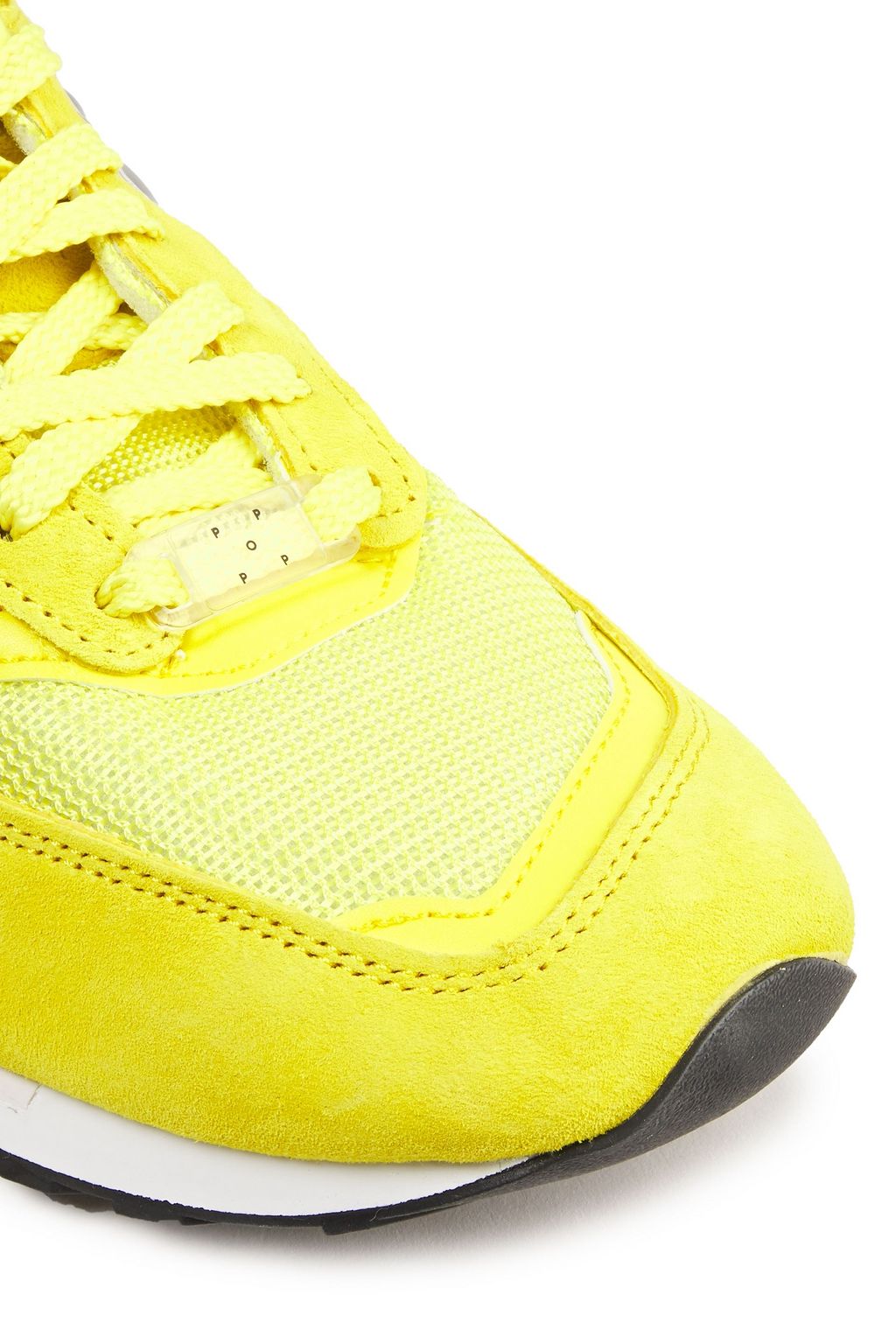 NEW BALANCE Suede, leather and mesh sneakers
