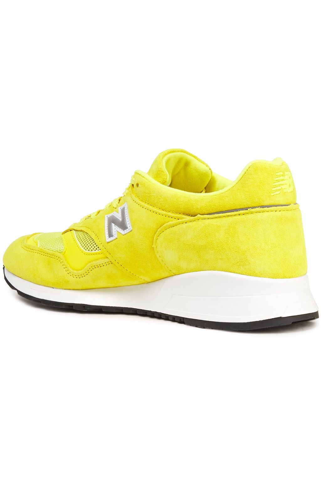 NEW BALANCE Suede, leather and mesh sneakers