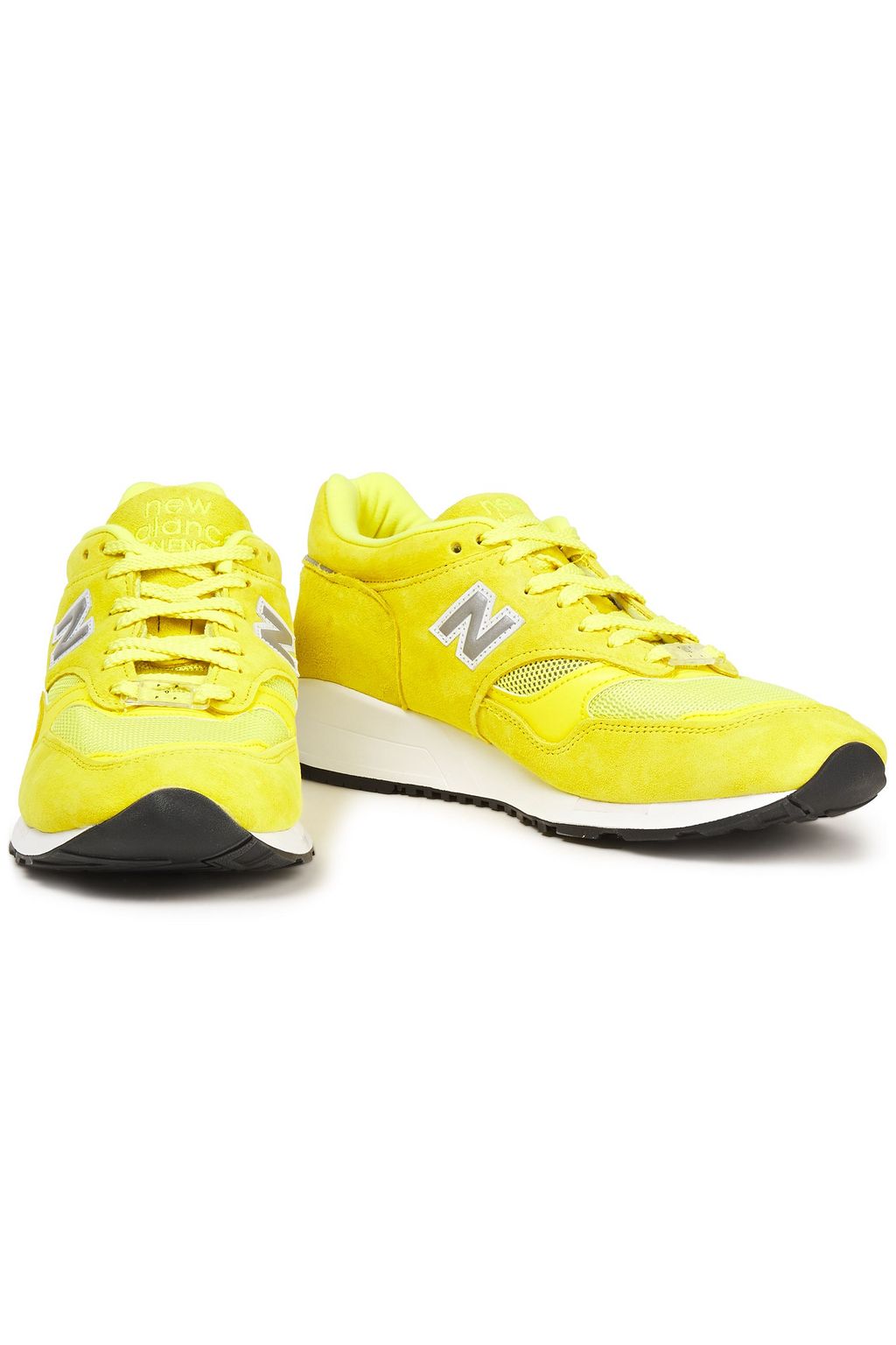NEW BALANCE Suede, leather and mesh sneakers