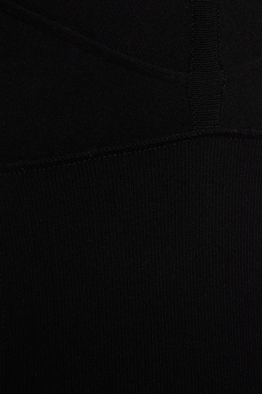 RICK OWENS Open-back stretch-knit top