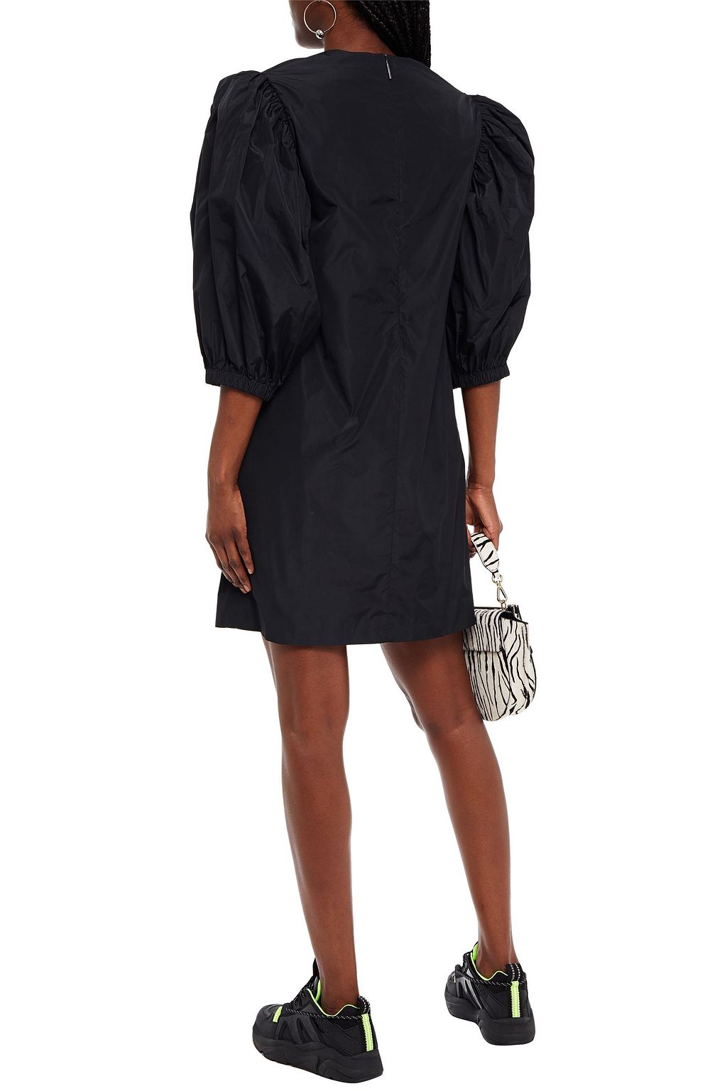 MSGM Gathered shell mini dress