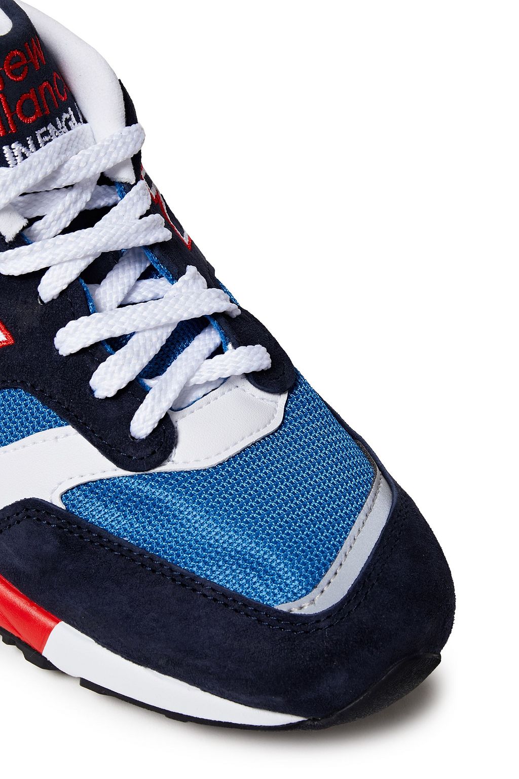 NEW BALANCE Sneakers aus Leder, Veloursleder und Mesh in Colour-Block-Optik
