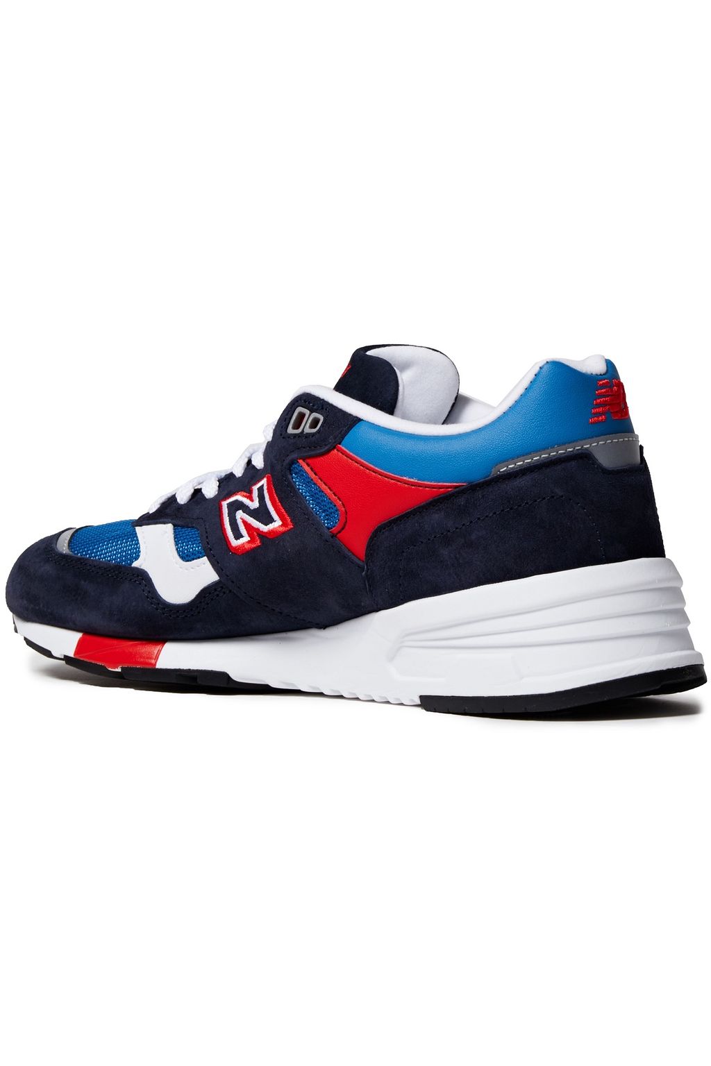 NEW BALANCE Sneakers aus Leder, Veloursleder und Mesh in Colour-Block-Optik