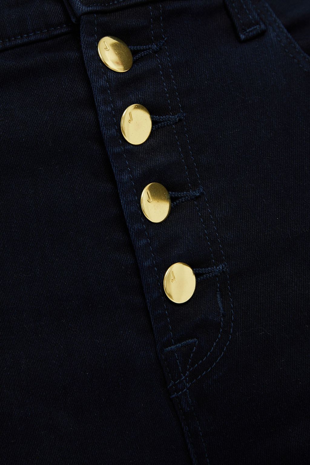 J BRAND Cropped high-rise skinny jeans