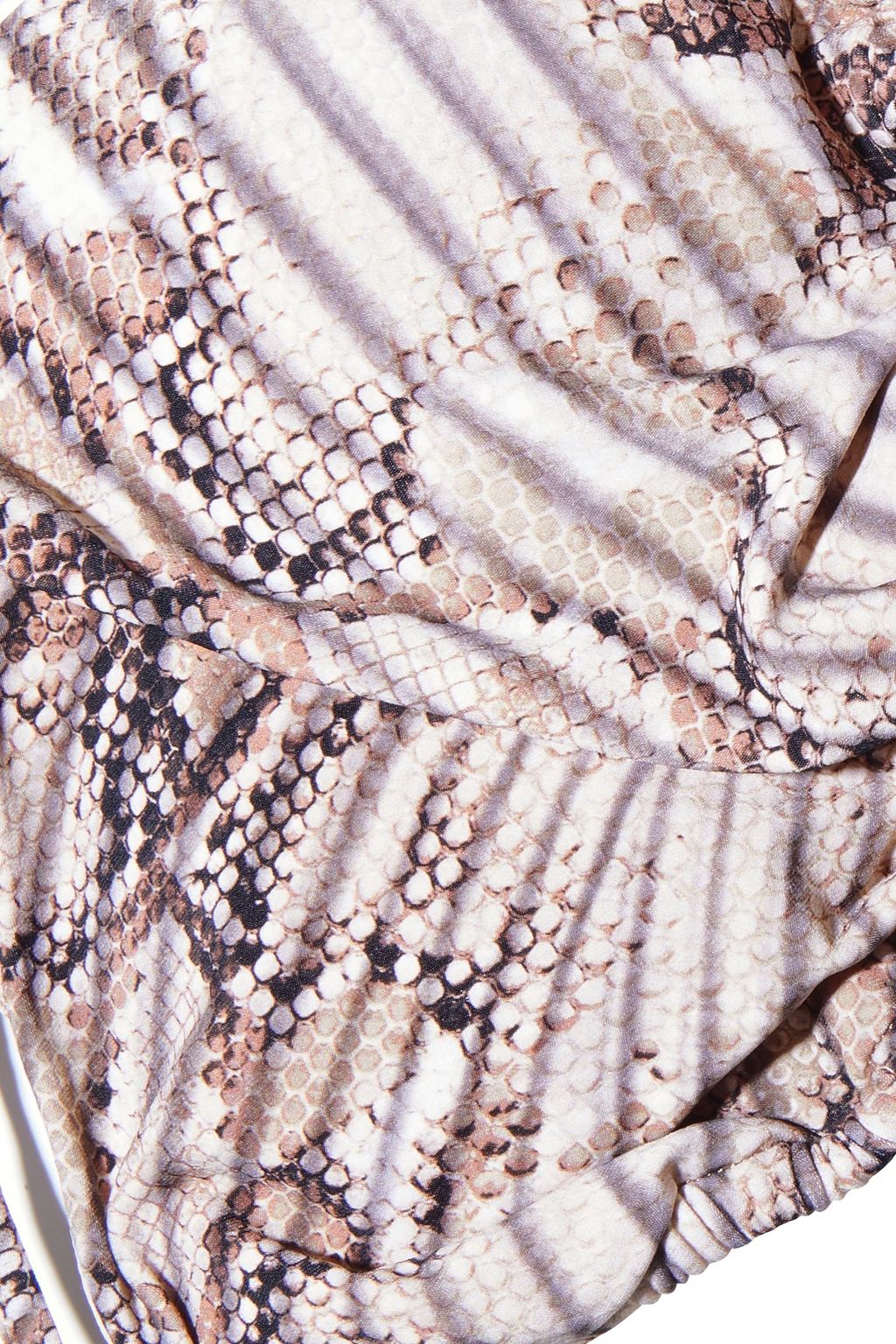 JETS AUSTRALIA BY JESSIKA ALLEN Awakening snake-print triangle bikini top
