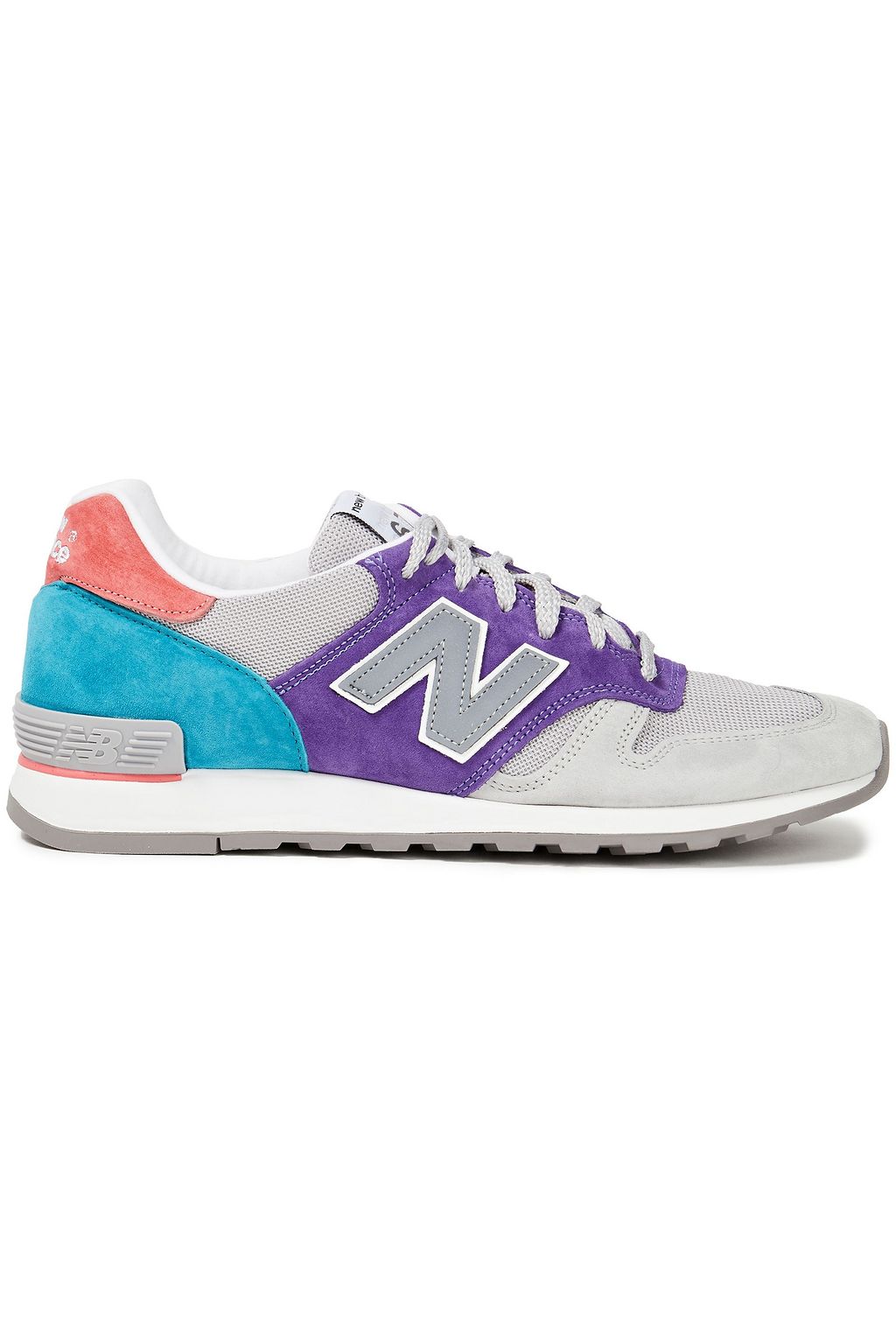 ライトグレー スエード メッシュ スニーカー The Outnet New Balance The Outnet ライトグレー スエード メッシュ スニーカー The Outnet New Balance The Outnet