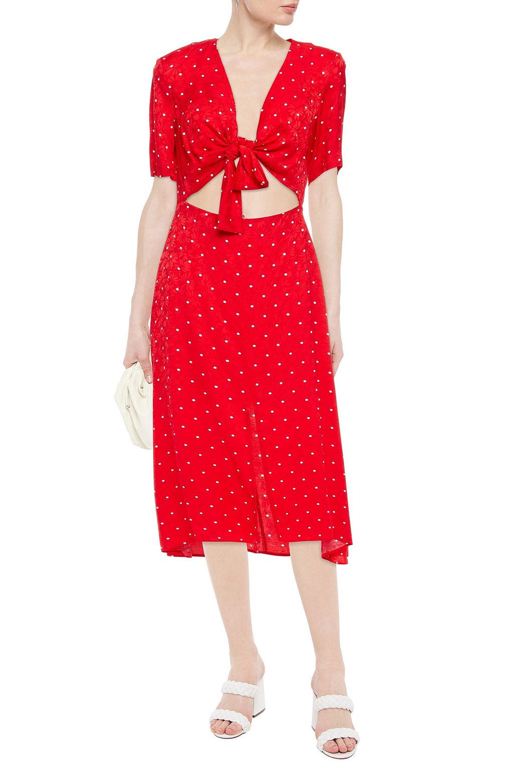 maje polka dot