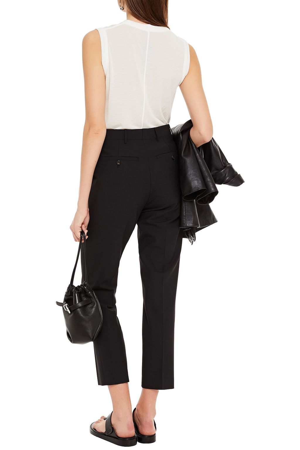 RICK OWENS Woven straight-leg pants