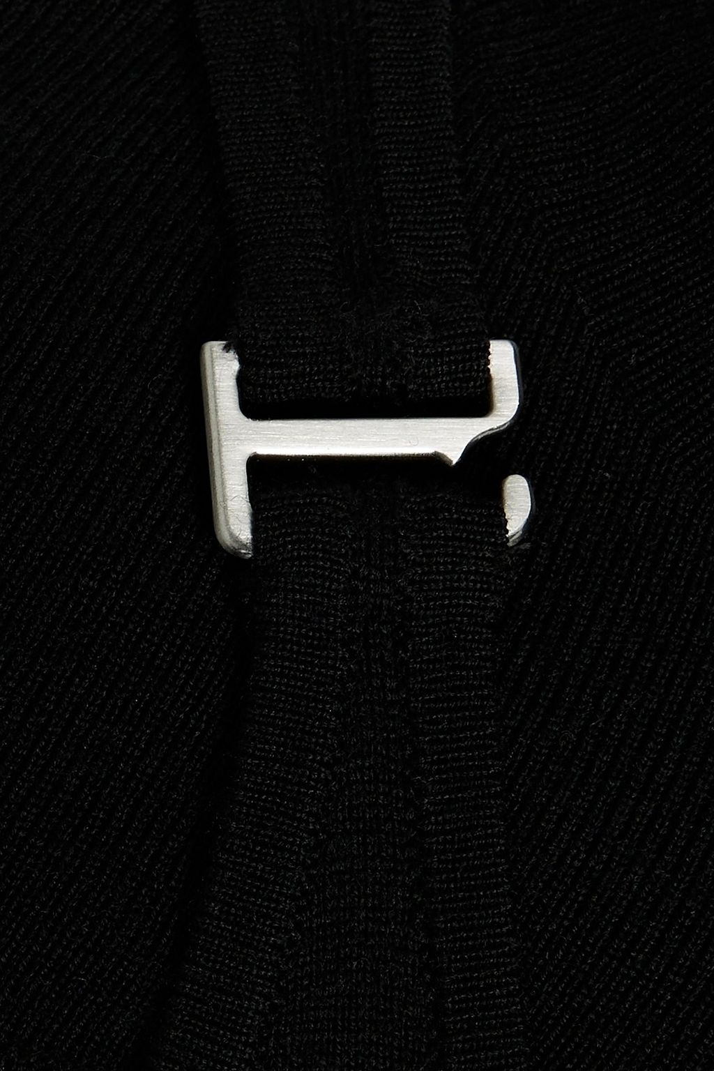 DION LEE Layered wool-blend turtleneck top