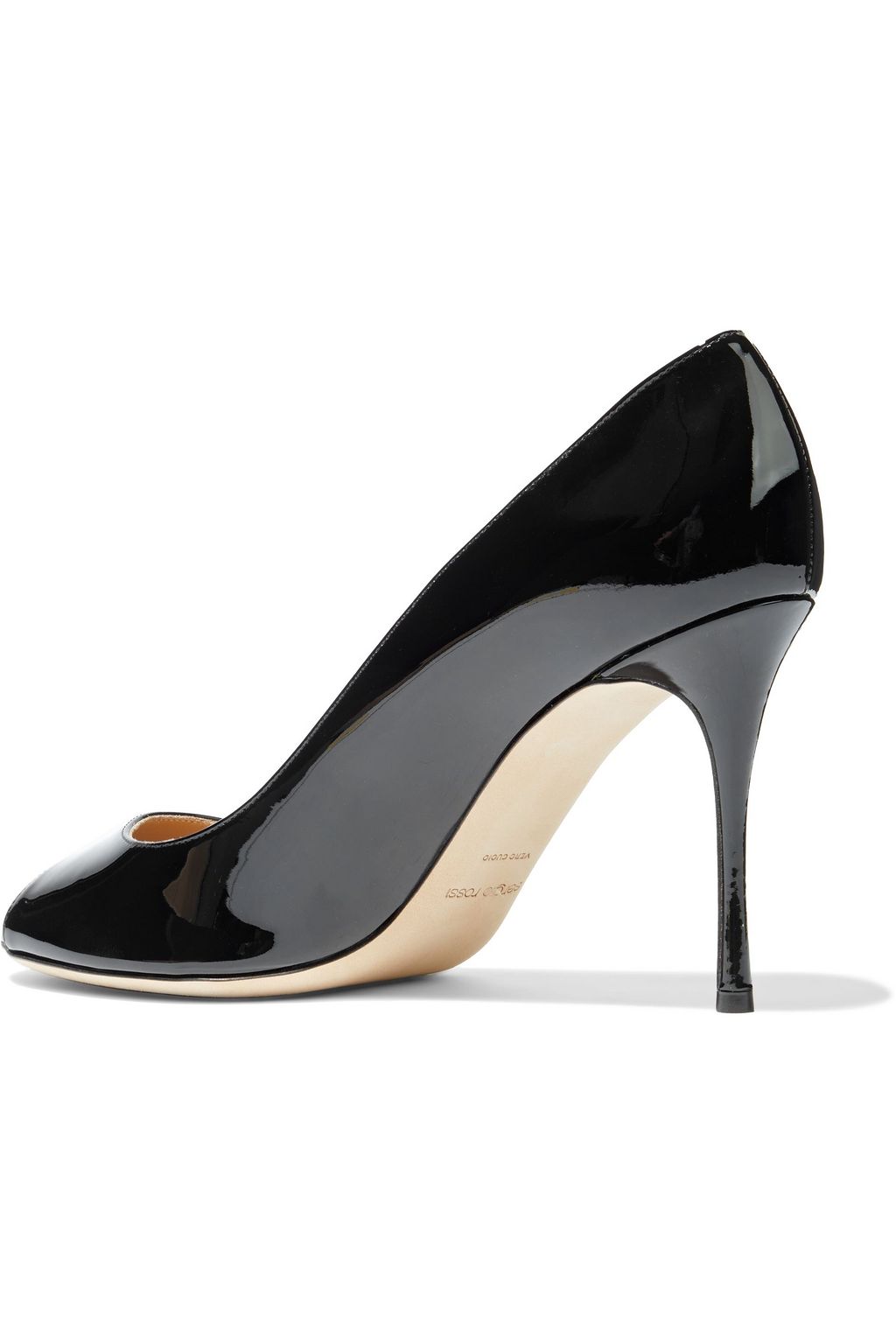 SERGIO ROSSI Patent-leather pumps