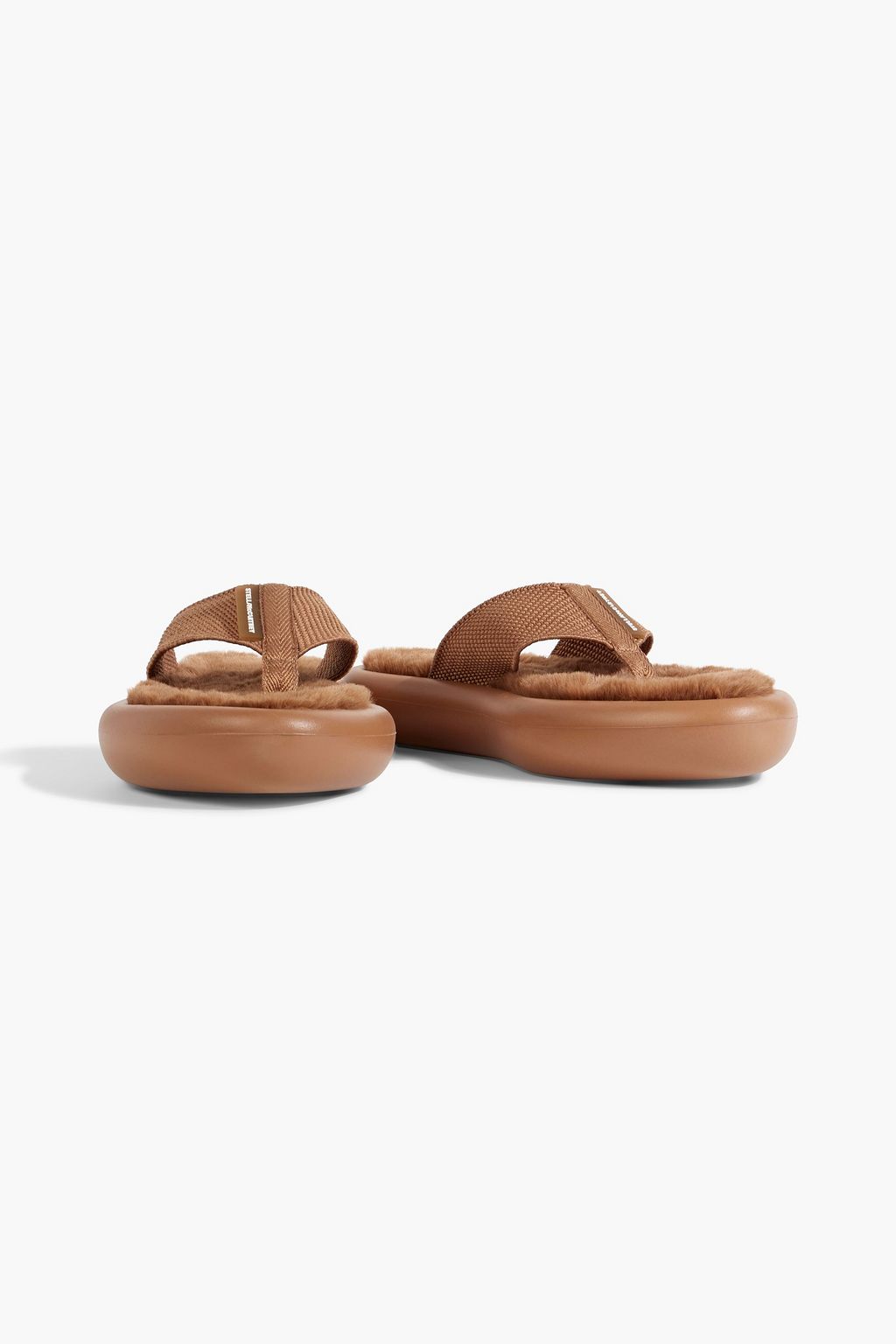 STELLA MCCARTNEY Canvas flip flops