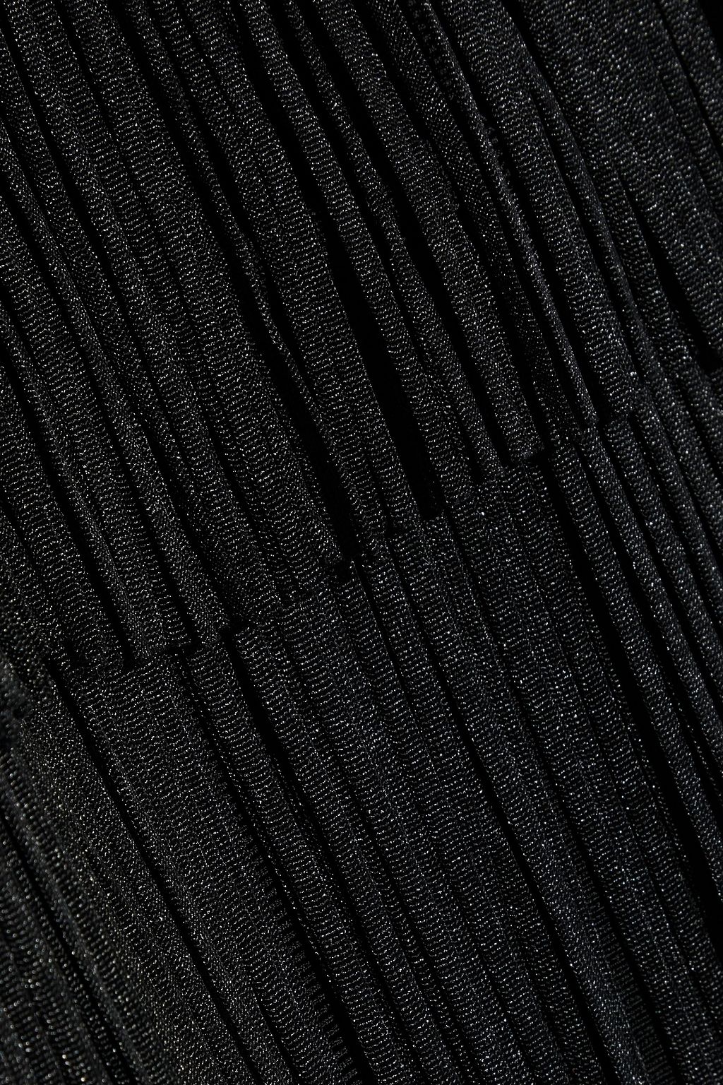 HERVÉ LÉGER Tiered fringed bandage midi skirt