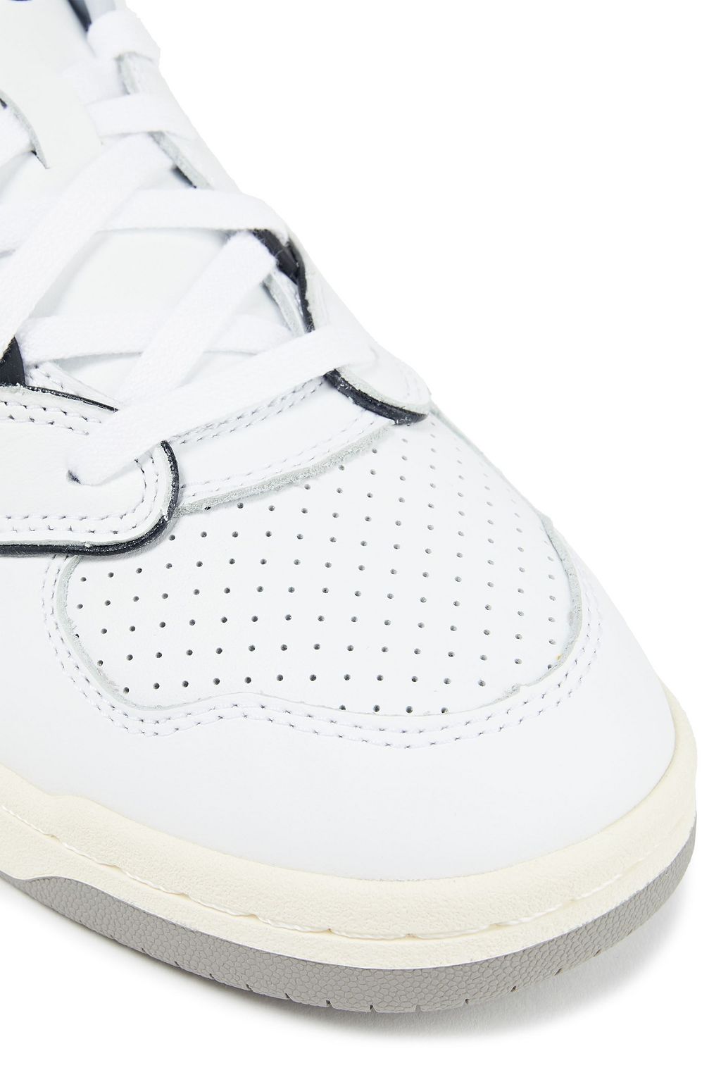 NEW BALANCE Perforated leather sneakers