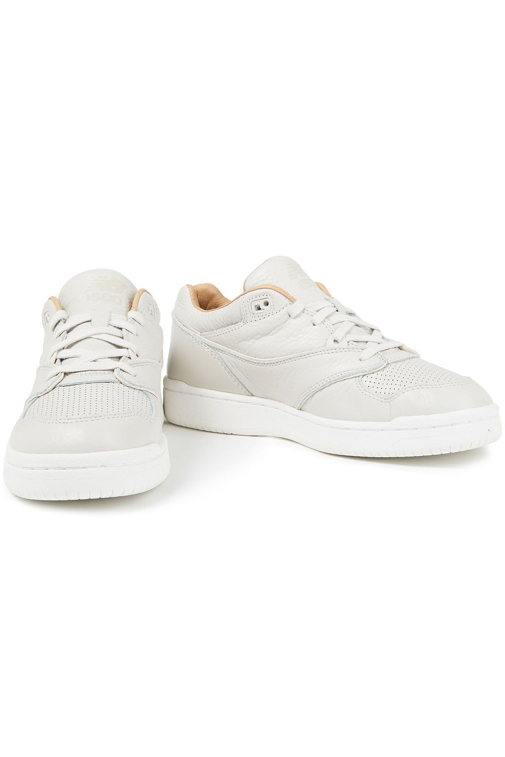 NEW BALANCE Perforated leather sneakers