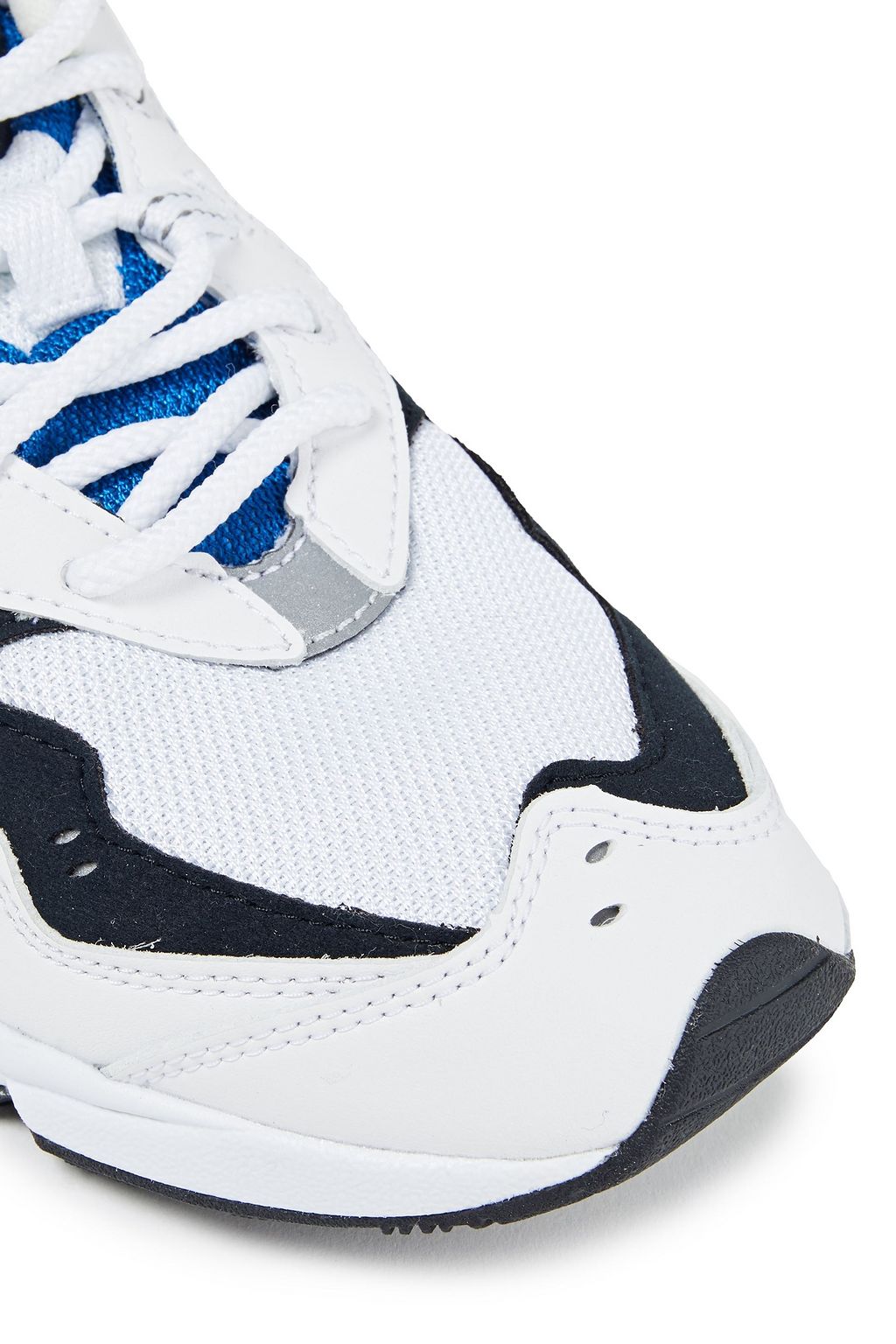 NEW BALANCE Sneakers aus Leder und Mesh in Colour-Block-Optik