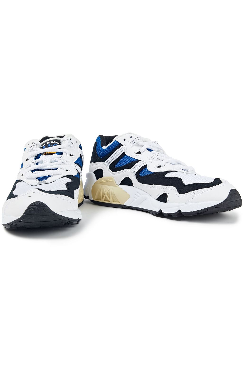 NEW BALANCE Sneakers aus Leder und Mesh in Colour-Block-Optik