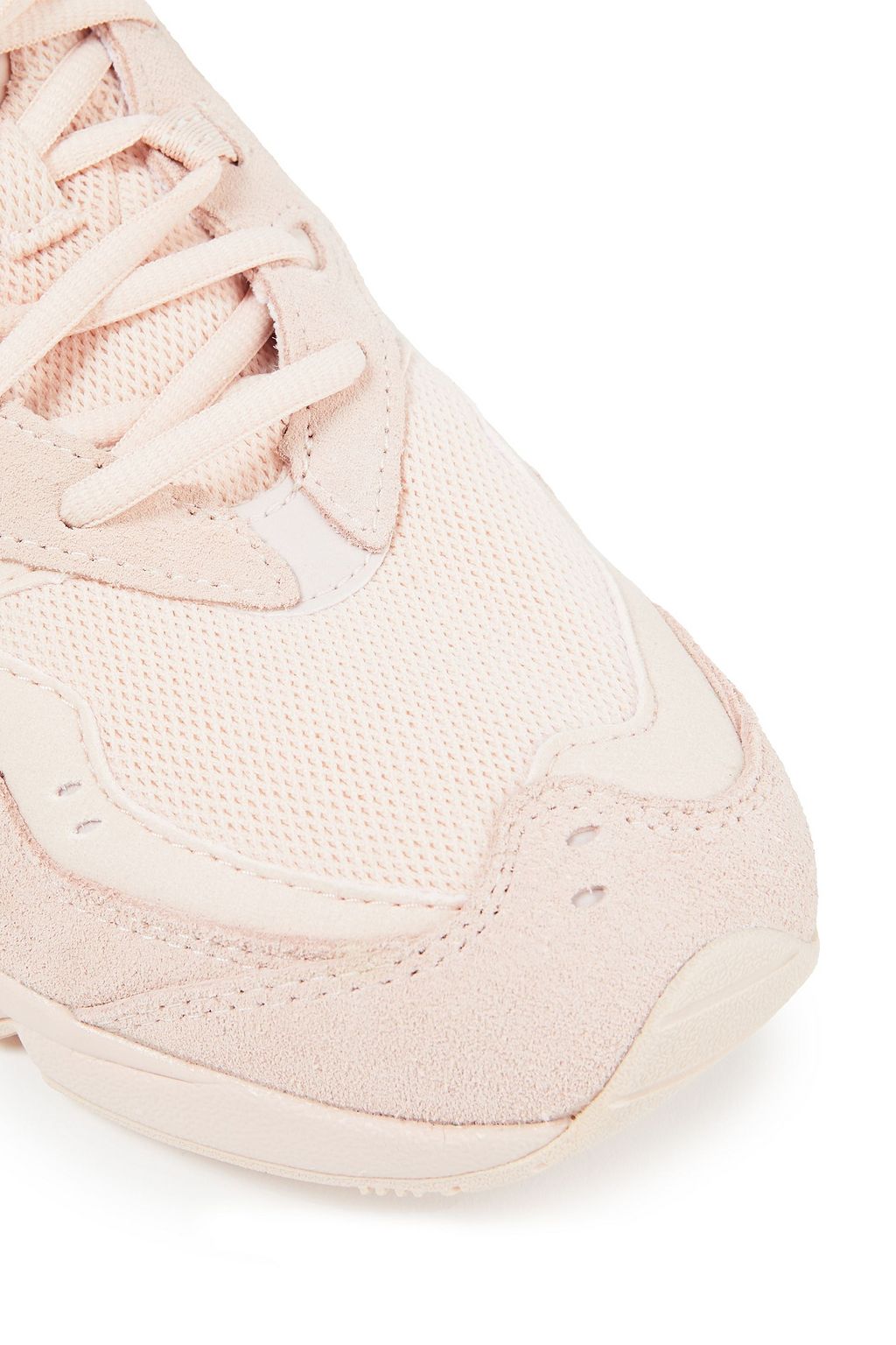 NEW BALANCE Mesh and suede sneakers