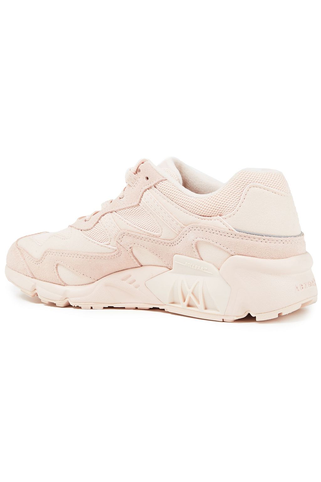 NEW BALANCE Mesh and suede sneakers