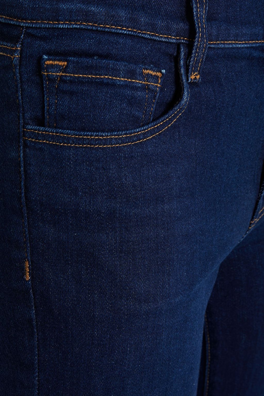 J BRAND Selena frayed mid-rise kick-flare jeans