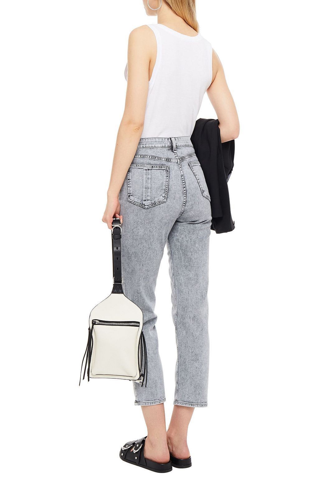 RAG & BONE Ribbed cotton and modal-blend jersey tank