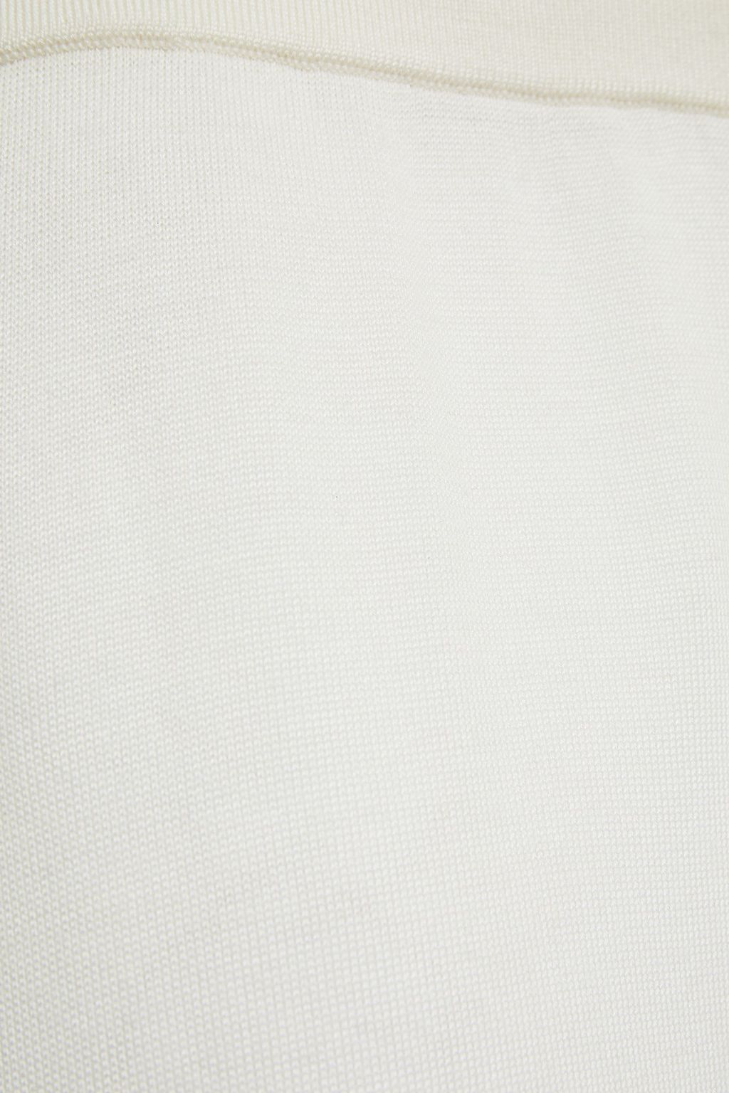 N.PEAL Cashmere and silk-blend wide-leg pants