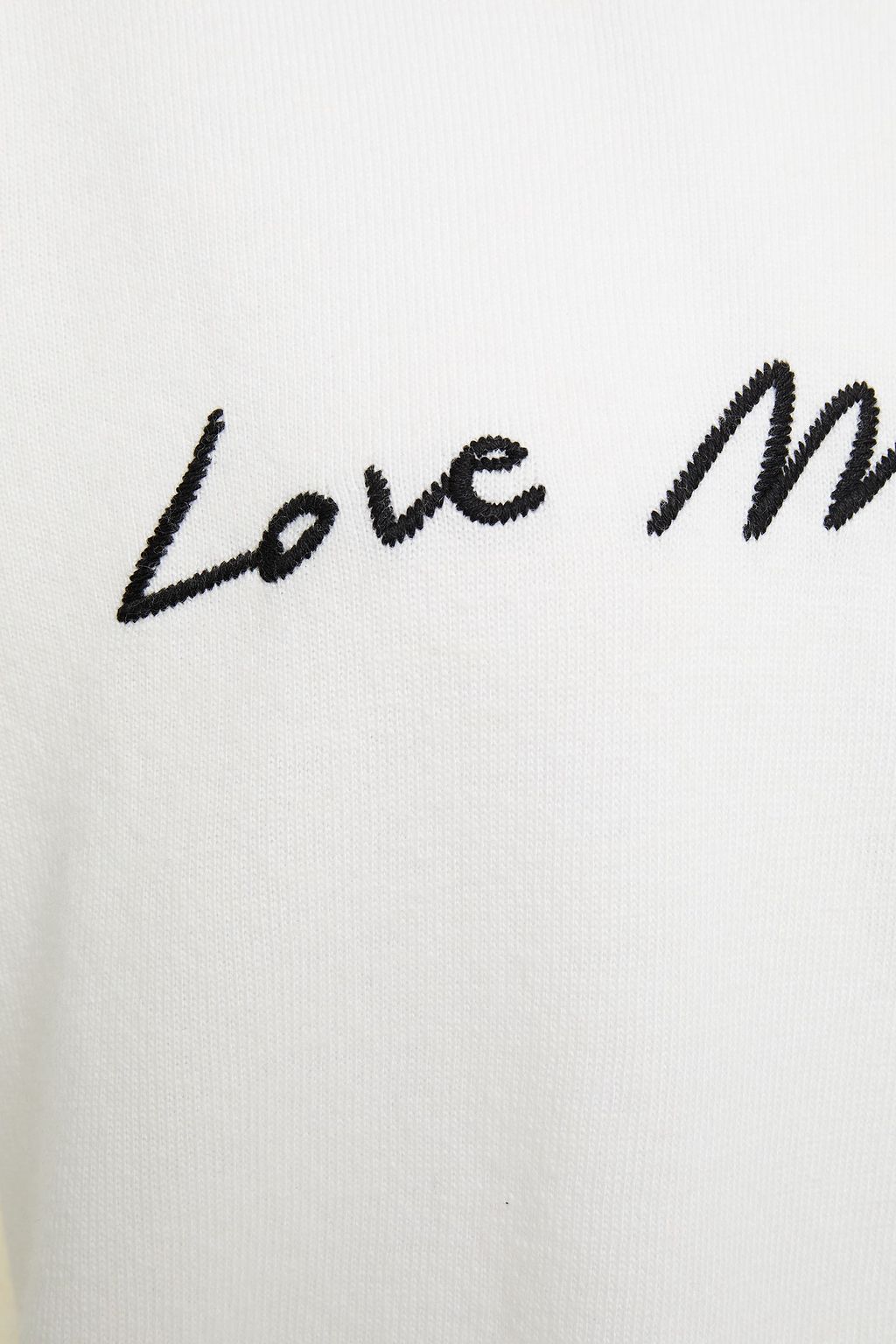 LOVE MOSCHINO Embroidered knitted sweater