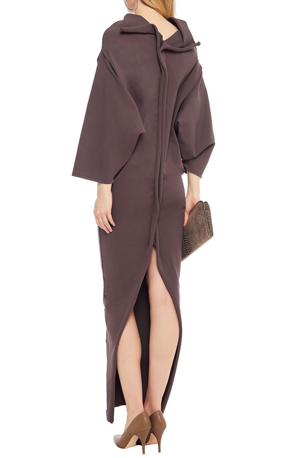RICK OWENS Stretch-ponte maxi dress