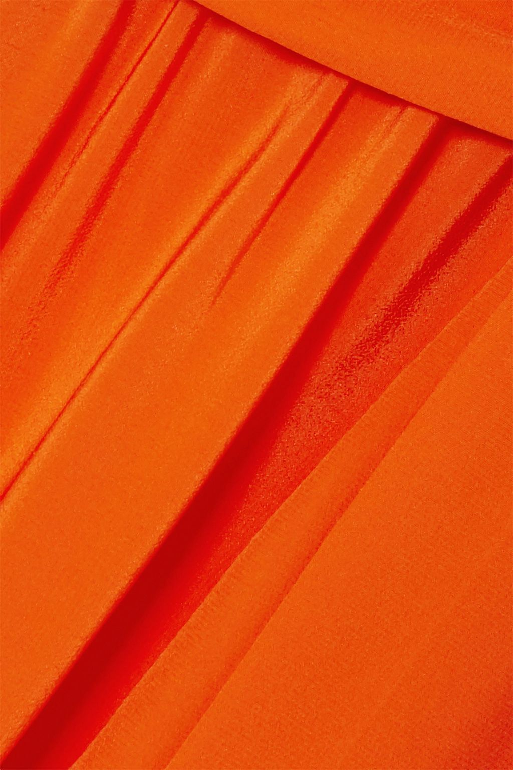 AROSSGIRL X SOLER Ines belted silk crepe de chine dress