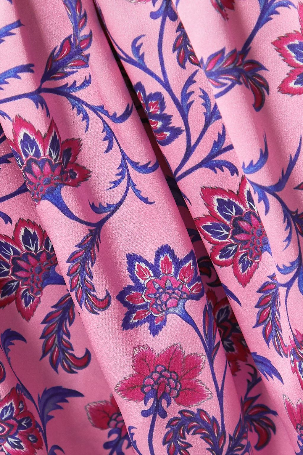 SEREN LONDON Delilah floral-print silk-satin mini dress