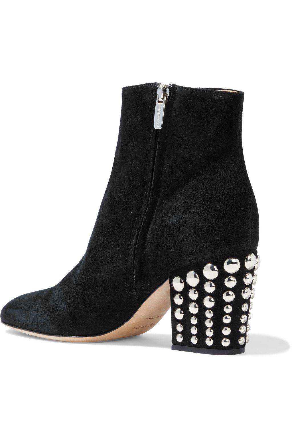 SERGIO ROSSI Elettra studded suede ankle boots