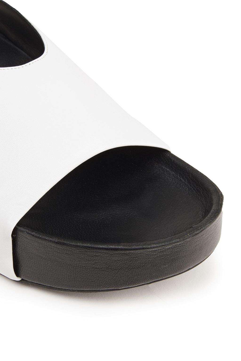 SIMON MILLER Leather platform sandals
