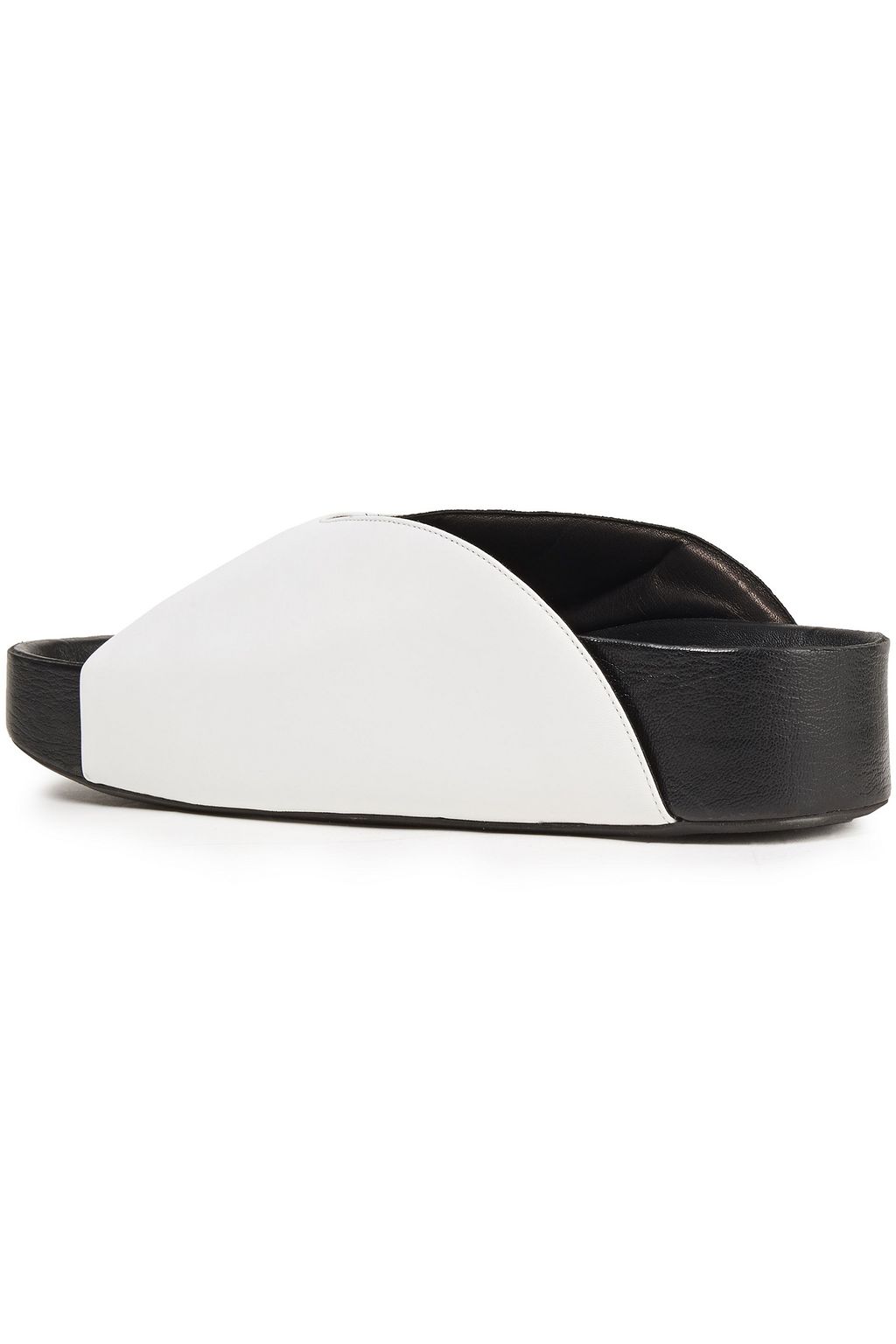 SIMON MILLER Leather platform sandals