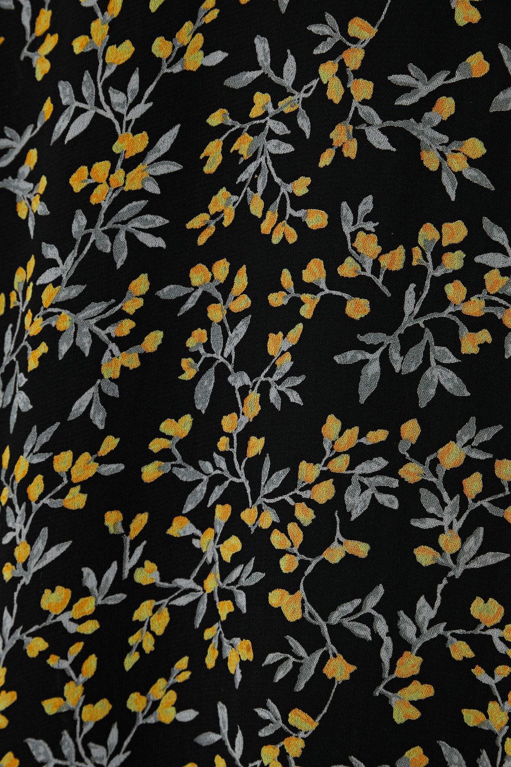 GANNI The Fran floral-print georgette midi dress