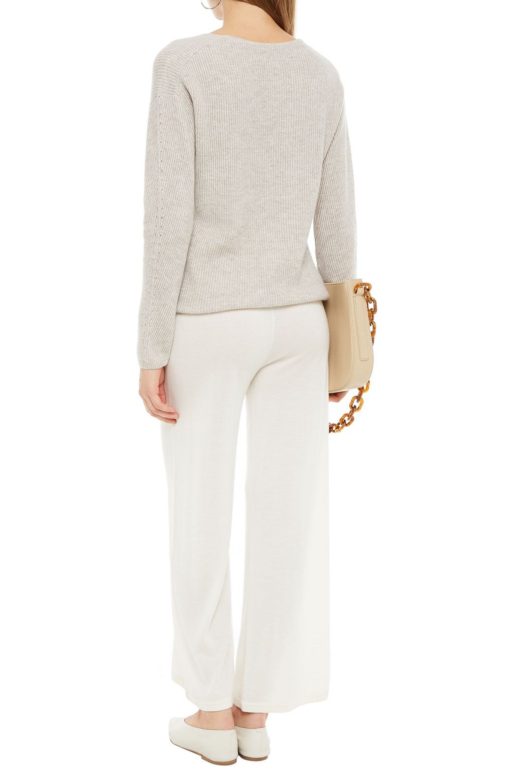 N.PEAL Ribbed cashmere sweater