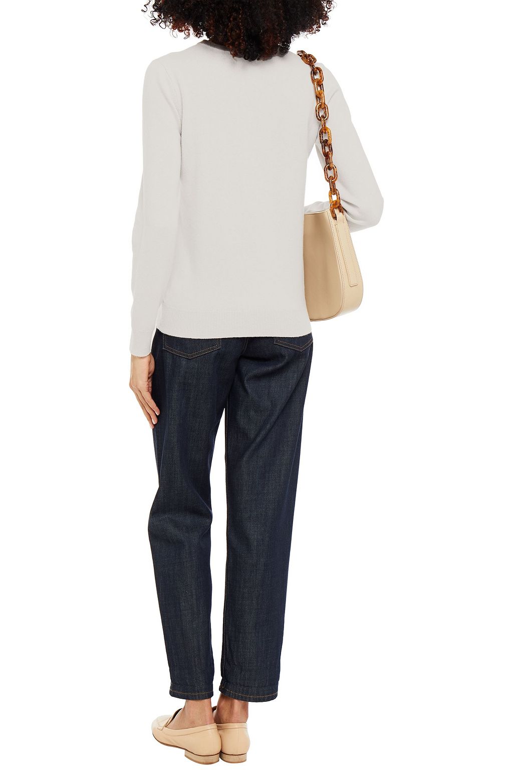 N.PEAL Mélange cashmere sweater