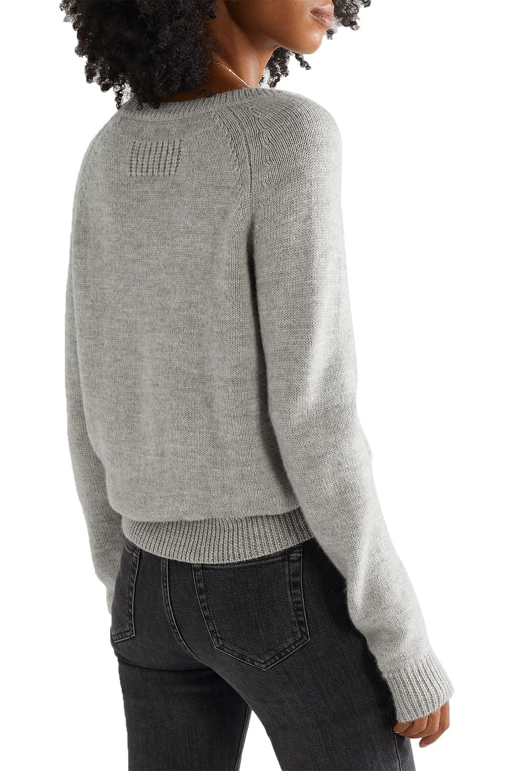 NILI LOTAN Vesey merino wool and alpaca-blend sweater