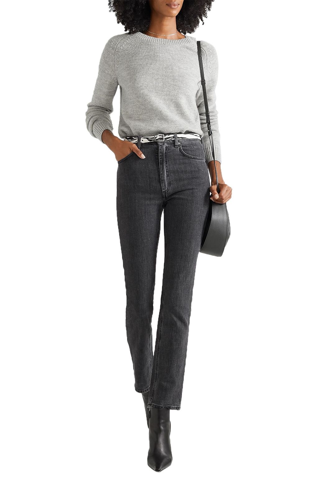 NILI LOTAN Vesey merino wool and alpaca-blend sweater