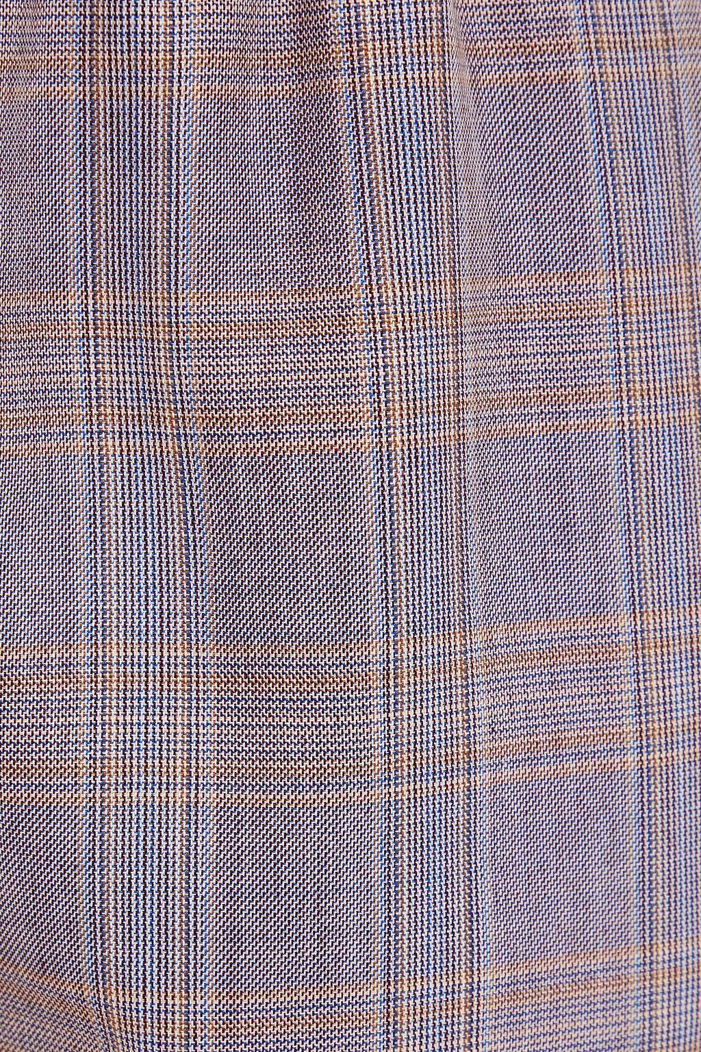 ZIMMERMANN Checked jacquard tapered pants