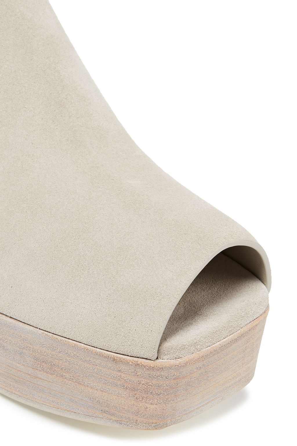 RICK OWENS Leather platform sandals