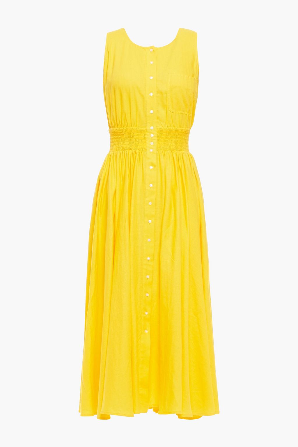 Economie paspoort bedreiging MAJE Rellow shirred linen-blend midi dress | Sale up to 70% off | THE OUTNET Economie paspoort bedreiging MAJE Rellow shirred linen-blend midi dress | Sale up to 70% off | THE OUTNET