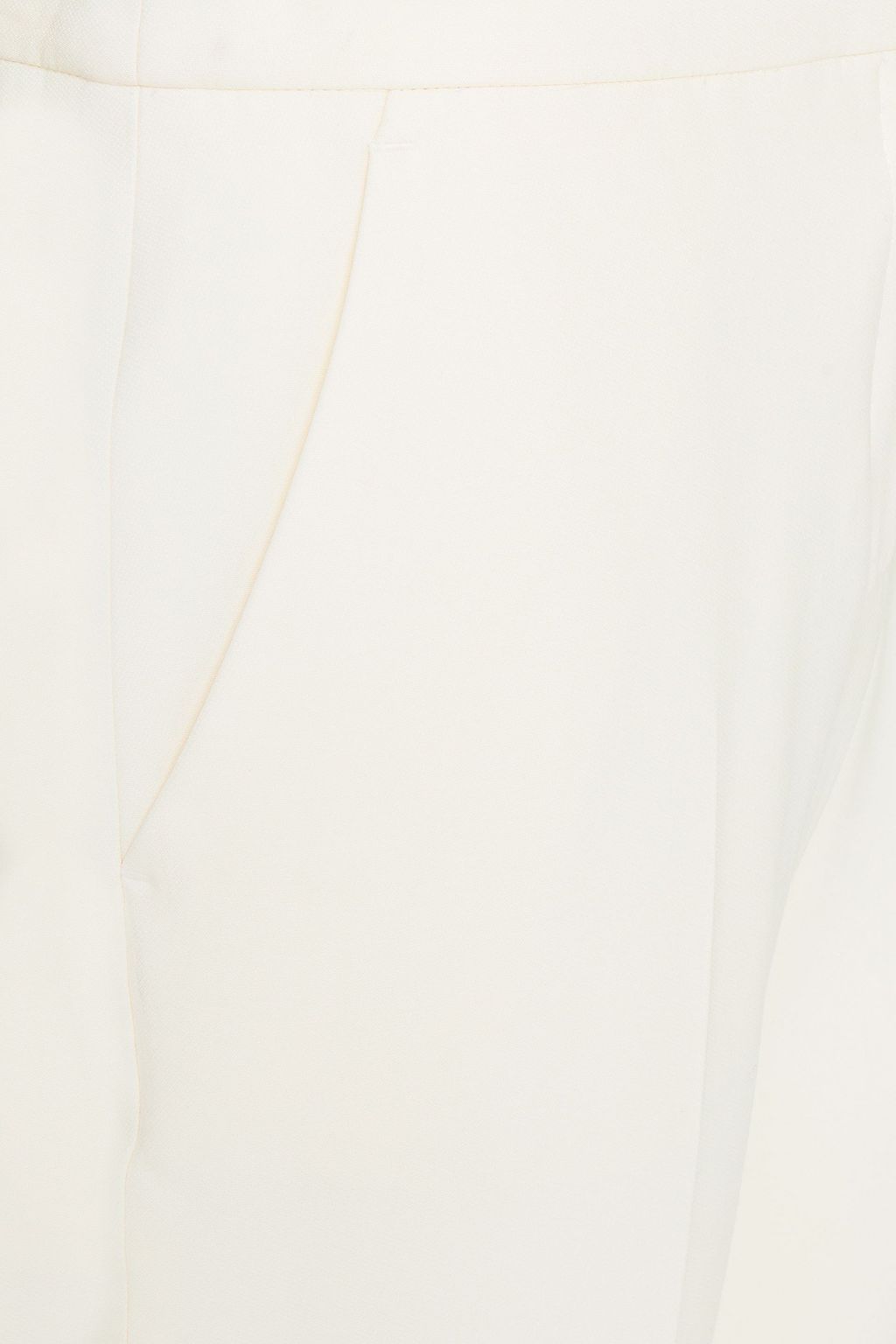 MCQUEEN Wool-blend crepe kick-flare pants