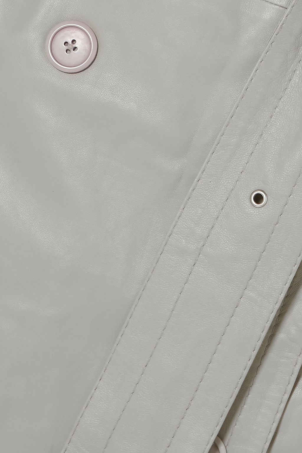 STAND STUDIO + Pernille Teisbaek Shelby leather trench coat