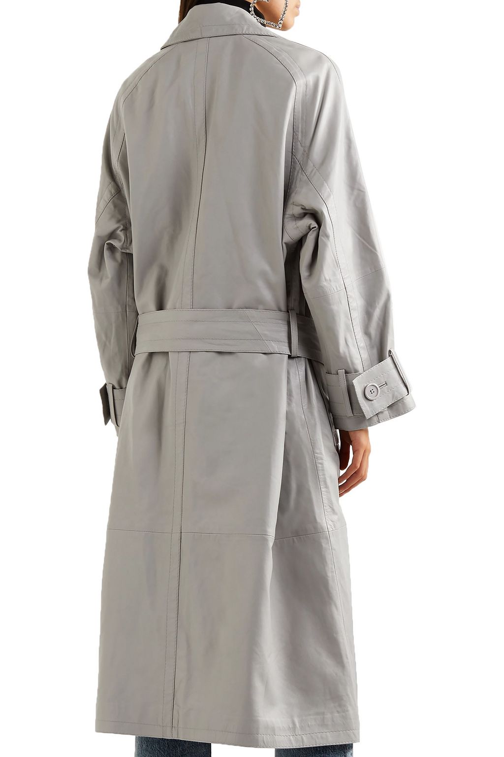 STAND STUDIO + Pernille Teisbaek Shelby leather trench coat