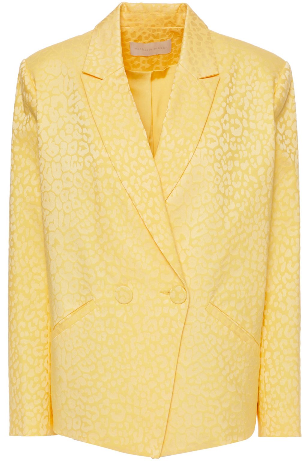 michelle mason leopard coat