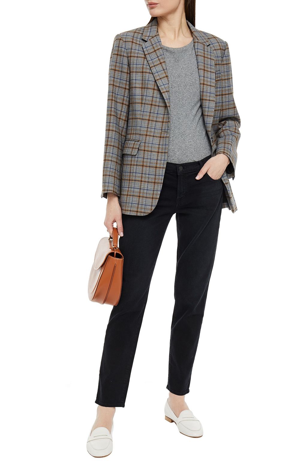 J BRAND Ellis mid-rise straight-leg jeans