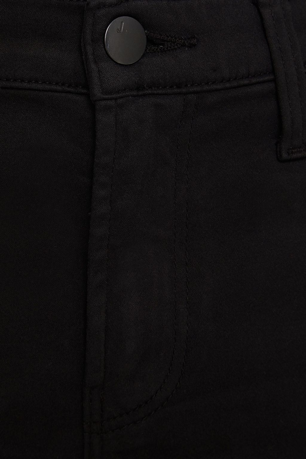 J BRAND Cotton-blend sateen skinny-leg pants